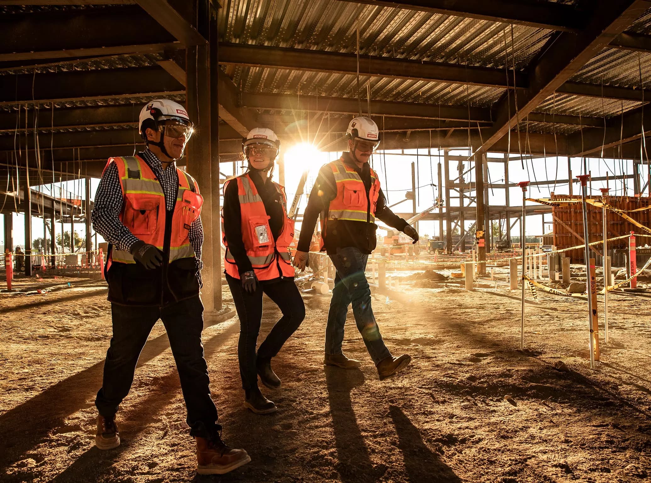 PakNestBuilders team on site