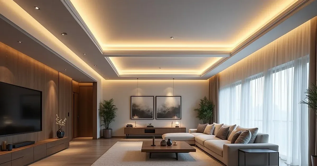 Interior Design & Ceilings project by PakNest Builders